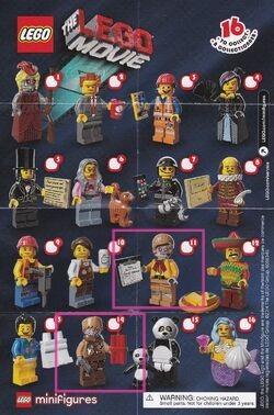 Lego movie series 1 minifigures cheap