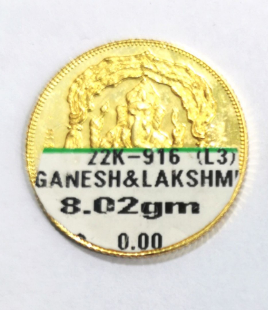 916 Gold Coin 8.02g (Mustafa), Men's Fashion, Watches ...