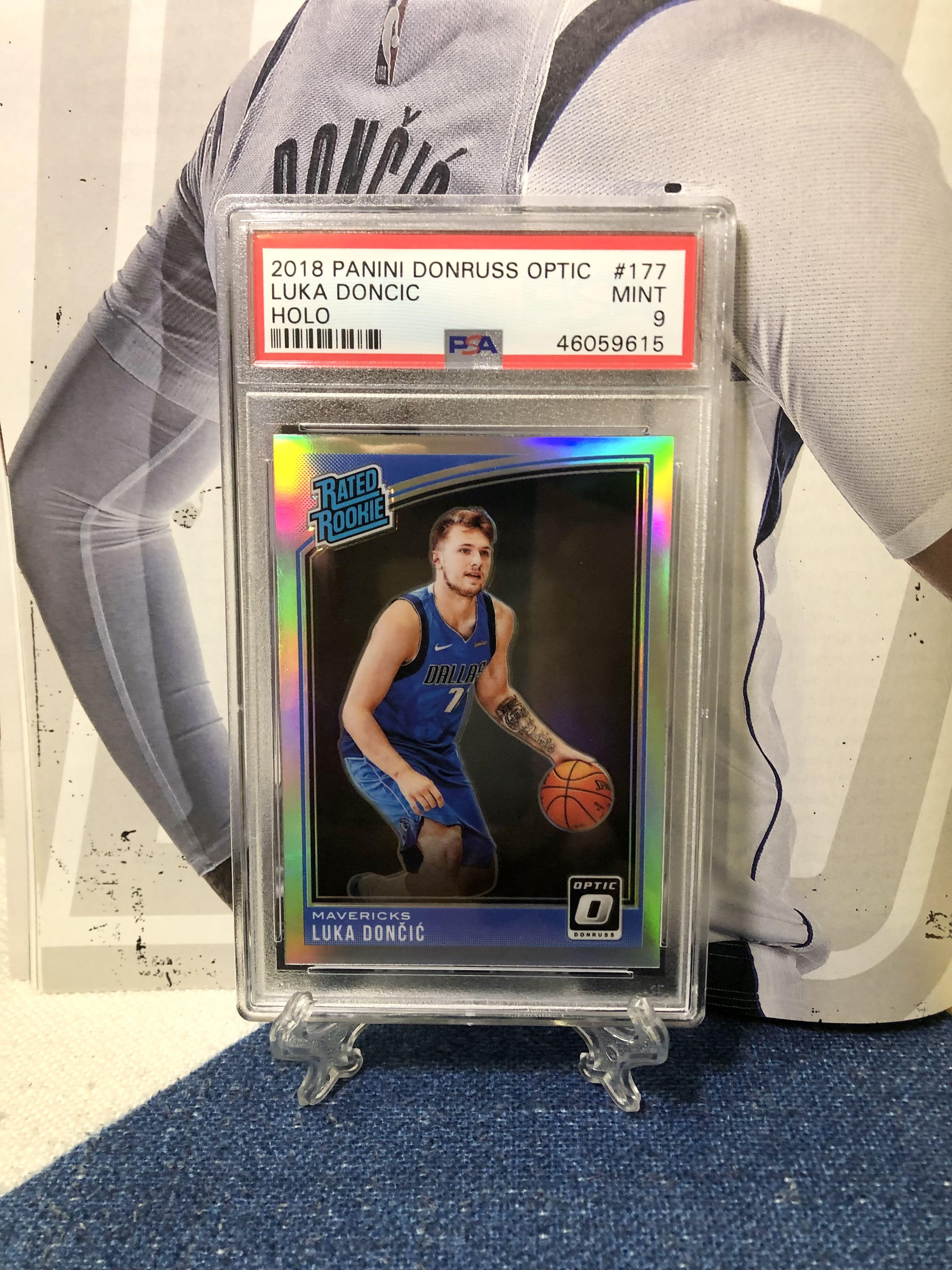 ??✨ Luka Doncic 2018-19 NBA Panini Donruss Basketball Optic 
