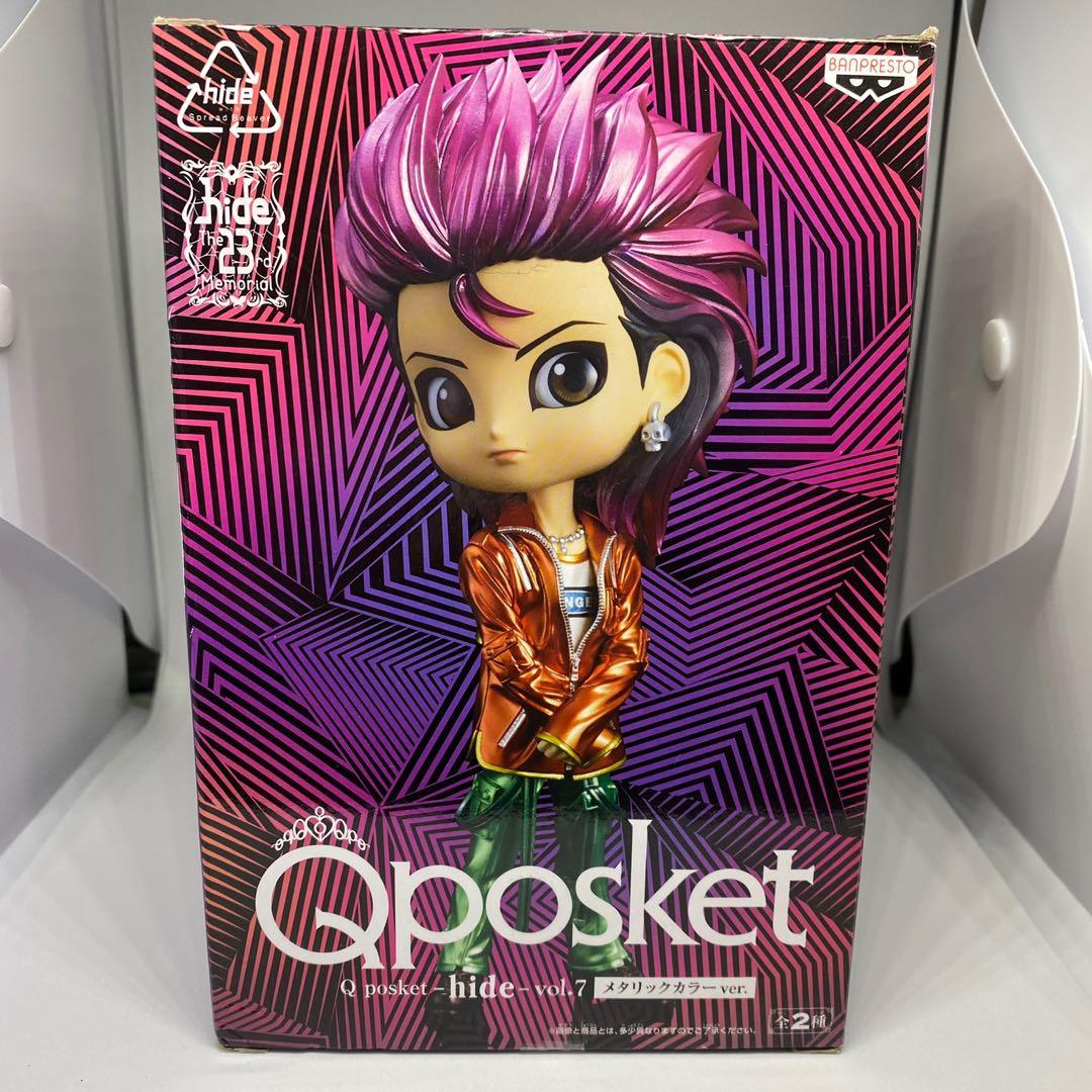 絕版X Japan Qposket hide vol.7 特別電鍍色QP figure, 興趣及遊戲 ...