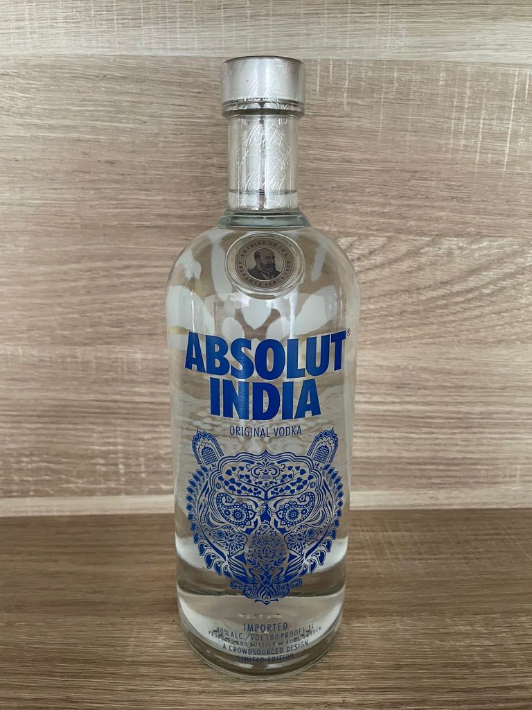 Absolut Vodka India, Food & Drinks, Beverages on Carousell