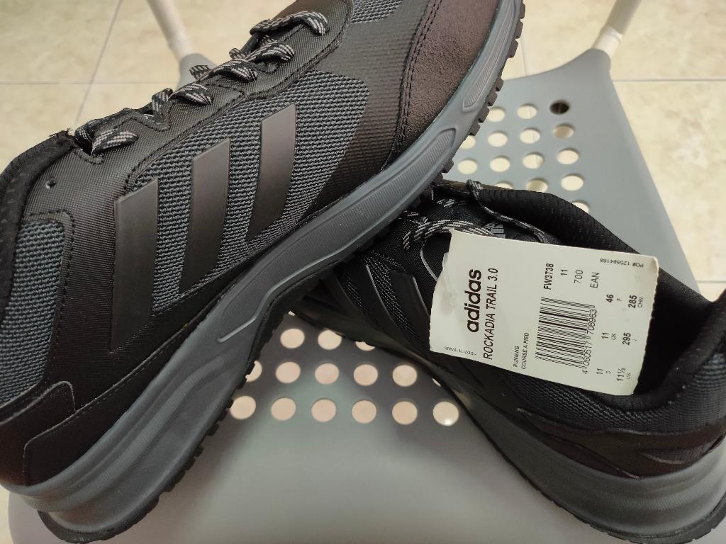 Adidas Rockadia Trail 3.0 Black Color Men Trail Shoe UK12 Men s