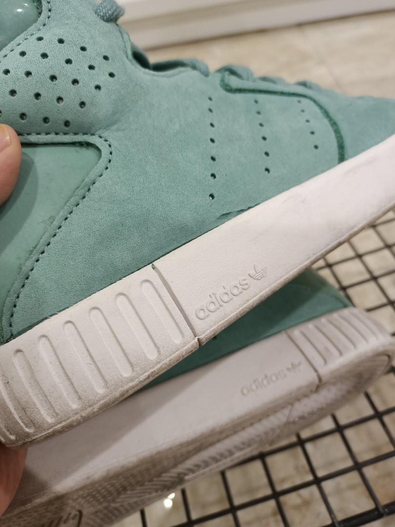 Adidas Tubular Mint Green Women s Fashion Footwear Sneakers on