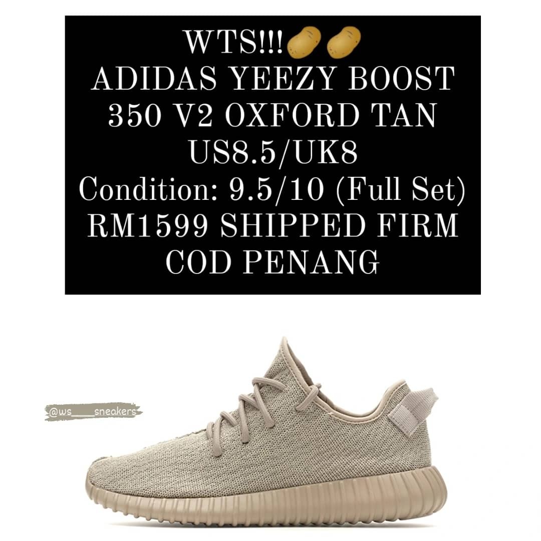 Adidas yeezy 350 store boost oxford tan gs
