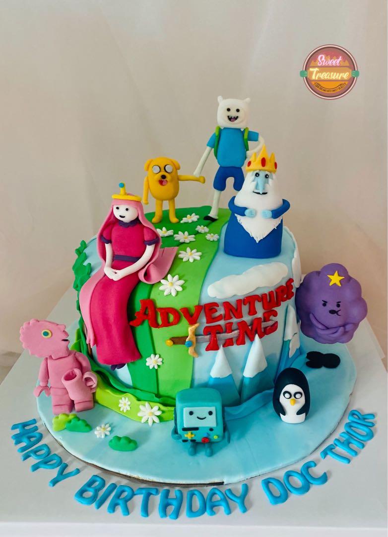 Adventure Time Cake | Reposteria, Tortas, Pasteles