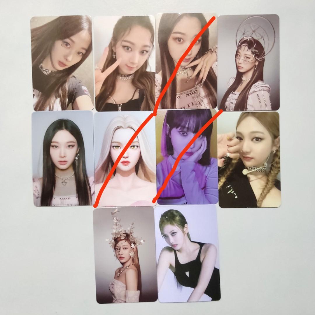 Aespa 1st mini album [Savage] Photocard PC and Lenticular Card