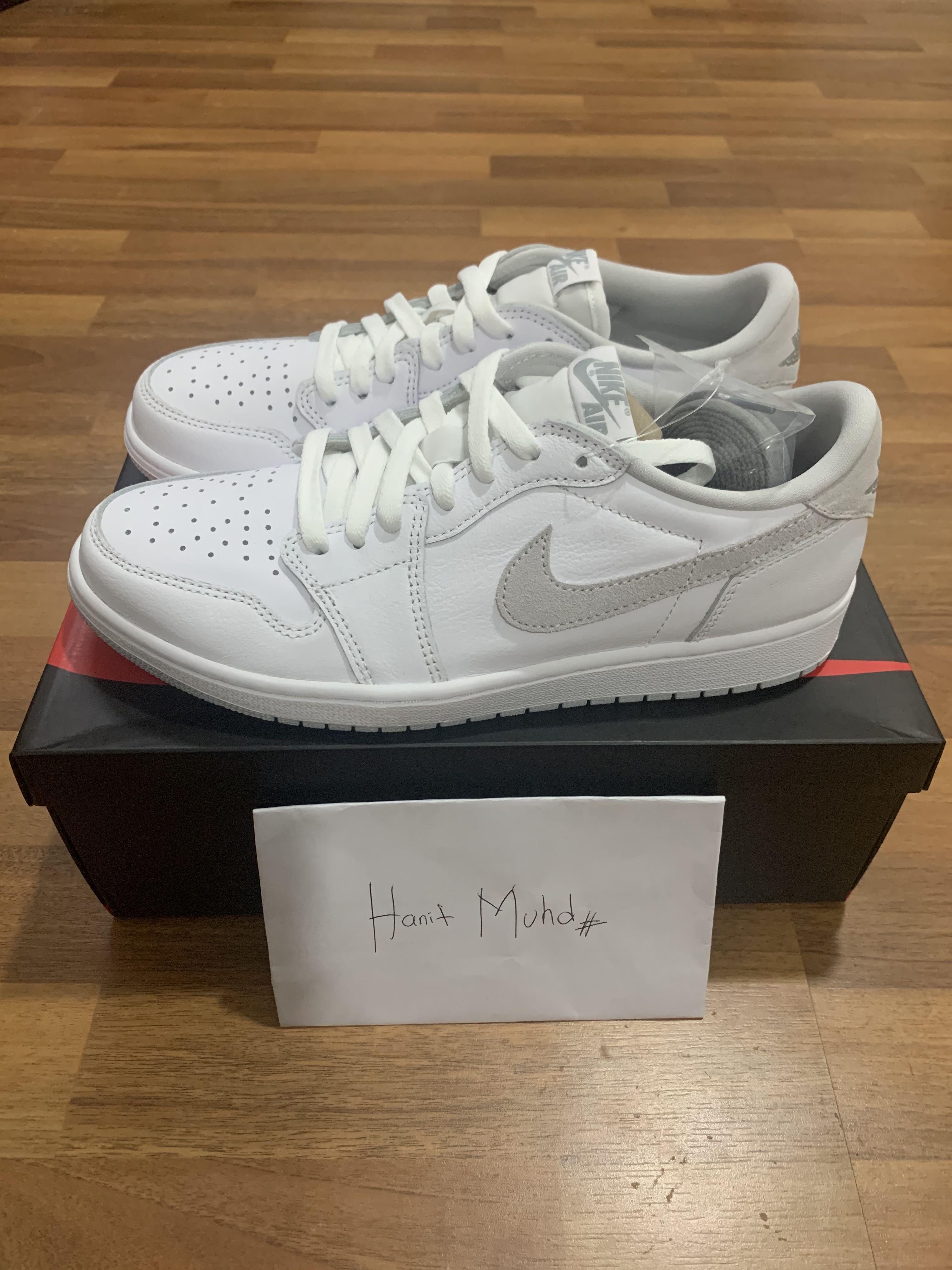 AIR JORDAN 1 LOW OG NEUTRAL GREY, Men's 