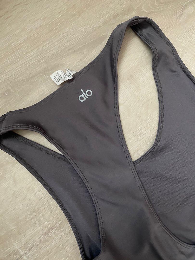 Alo Yoga Airlift Barre Bodysuit - Purple Dusk size XS