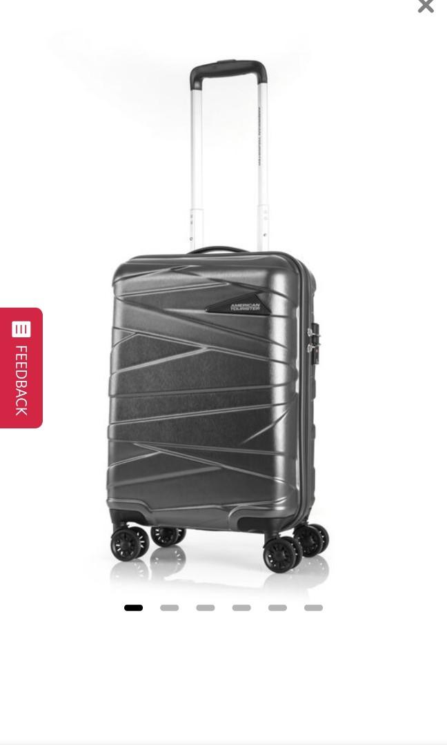 Aerolite smart suitcase with usb phone charger outlet