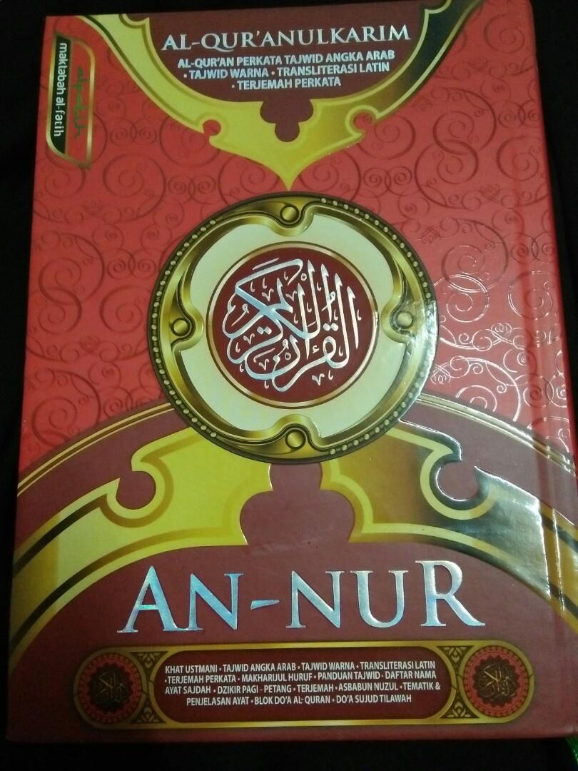 An Nur Al Quran Terjemahan Rumi Books Stationery Books On Carousell