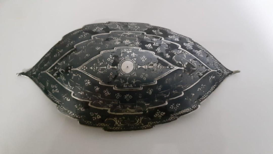 Antique Malay Niello Work Silver Belt Buckle Hobbies Toys Memorabilia Collectibles Vintage Collectibles On Carousell