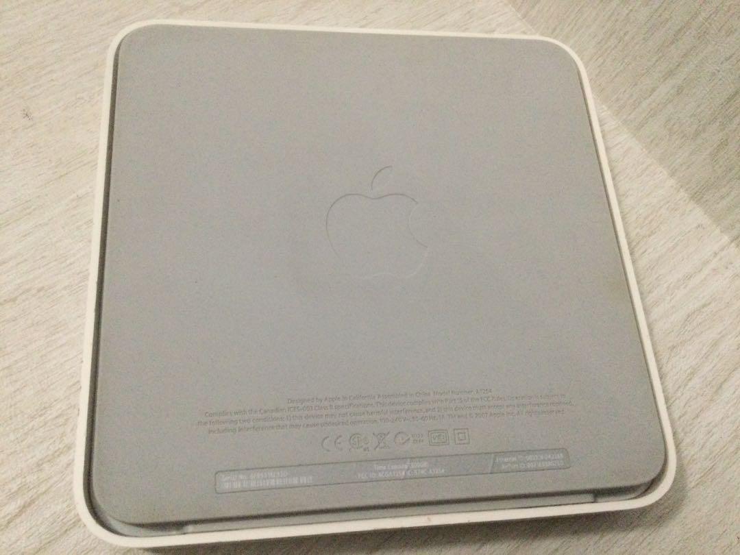 APPLE A1302 TIME CAPSULE (1 TB) (Category: Networking) located in Santa Rosa. Submitted by francisko777 (Listing ID 1121576106, Image 3). Description: USED APPLE A1302 TIME CAPSULE(1 TB) . GOOD USED CONDITION, TESTED WORKING. PLEASE SEE PICTURES FOR ADDITIONAL REFERENCE. *PLEASE SEE OTHER LISTING I HAVE MORE ITEM FOR SALE. LOCAL PICK UP STA. ROSA CITY OF LAGUNA..