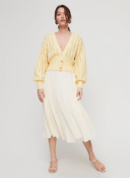 Aritzia top thais cardigan