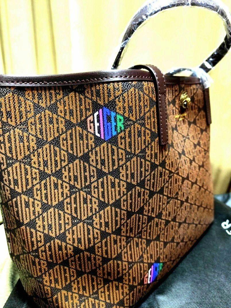 Kurt geiger 2025 monogram richmond bag
