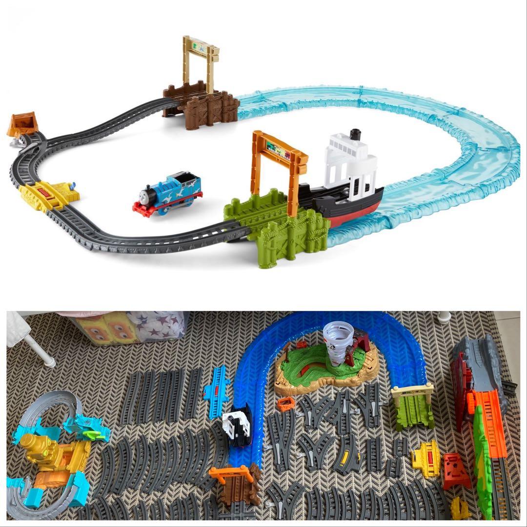 Authentic Thomas Friends Trackmaster Boat Sea Train Set