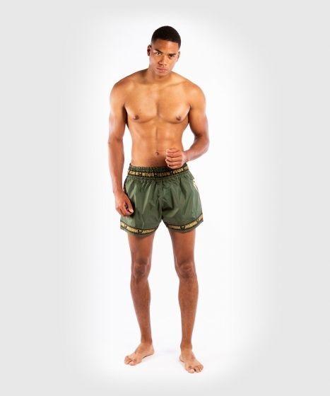 Venum Men's Stone Muay Thai Shorts-Mineral Green Mineral Green Medium