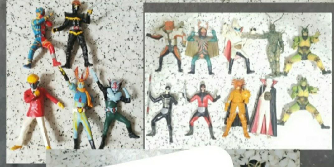 ♦️BANDAI JAPAN ULTIMATE SOLID HERO SERIES GASHAPON 13CM MASKED KAMEN RIDER SHOCKER BLACK RIDER SHADOW MOON AMAZON ULTRAMAN IMIT KAIJU MONSTER KIKAIDE FIGURE MEDICOM BANPRESTO POPPY (Category: Toy Figures) located in Singapore. Submitted by originalfakexplorer (Listing ID 1028982764, Image 1). Description: ☆All price stated in the photo Display condition/no box Not for fussy buyer!!☆.