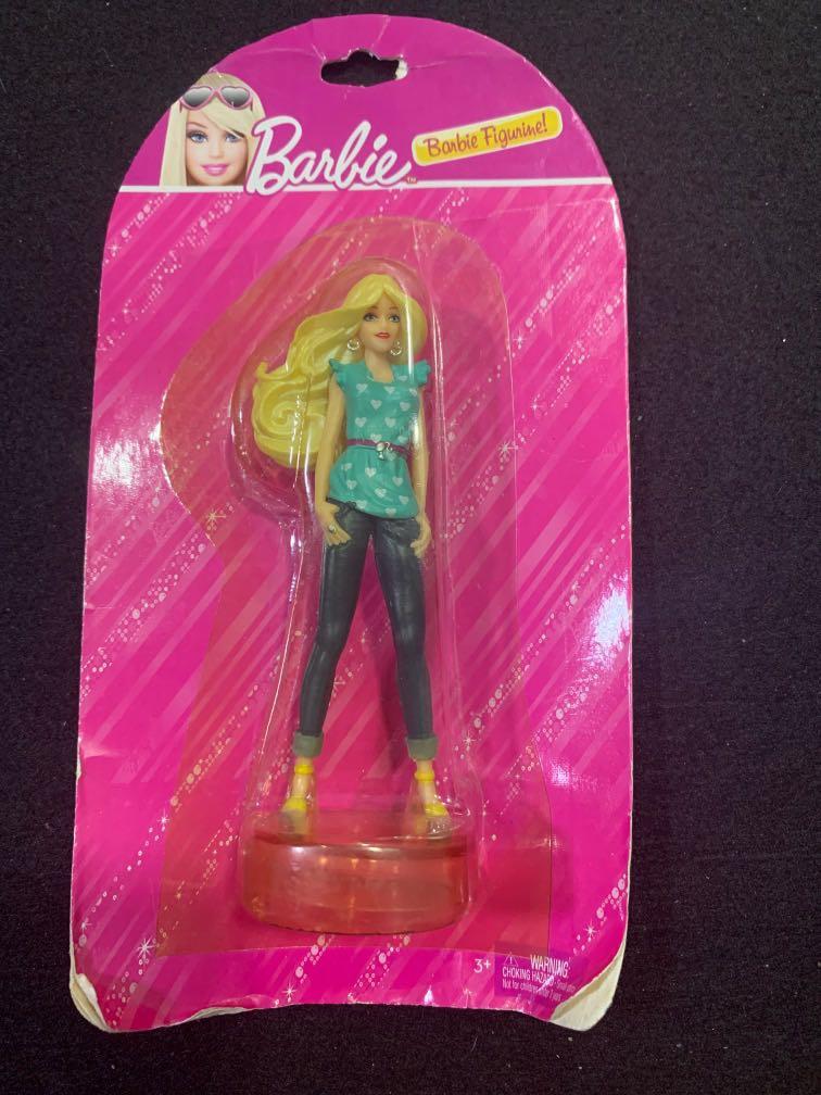 Barbie cake topper figurine sales
