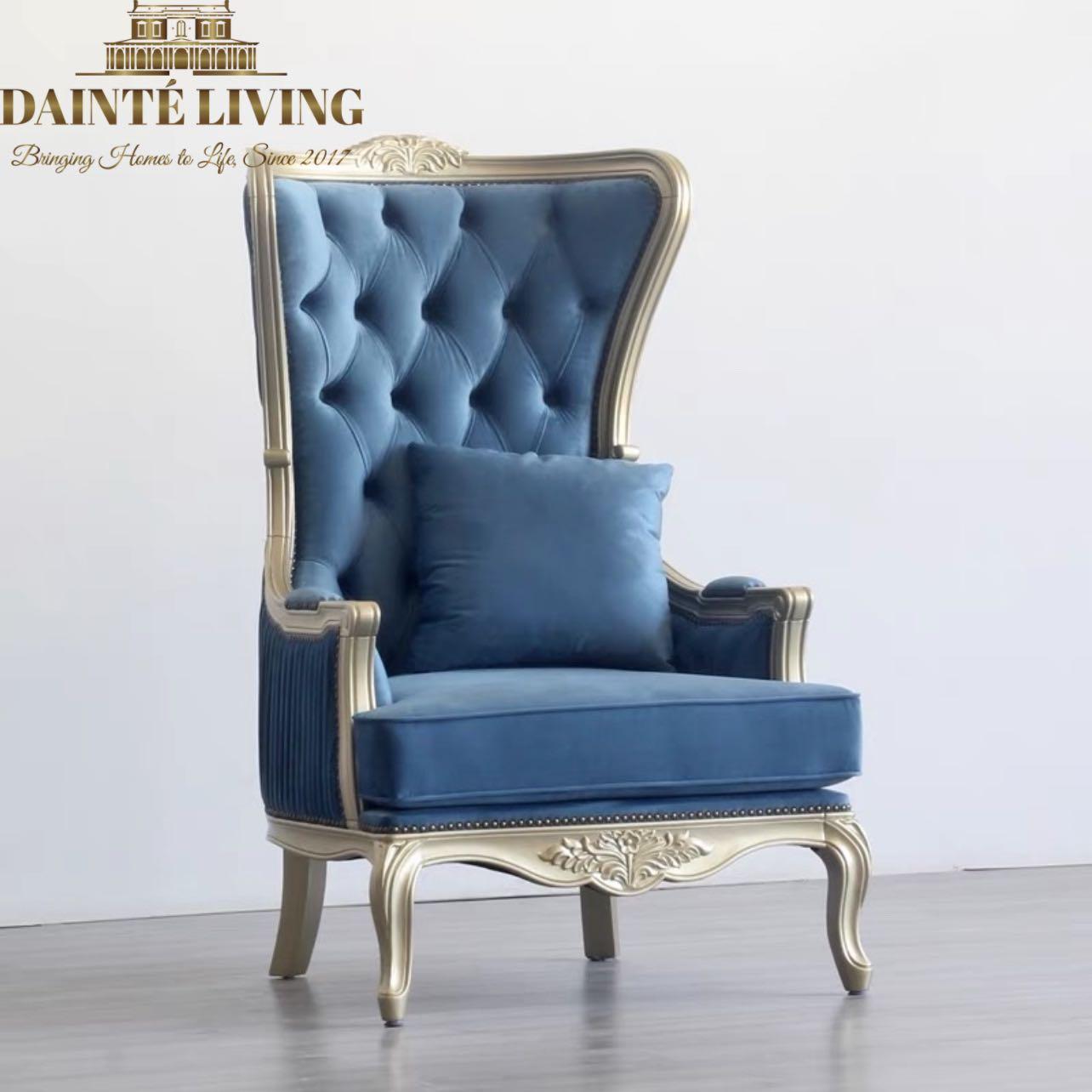 Baroque high back chair 2025