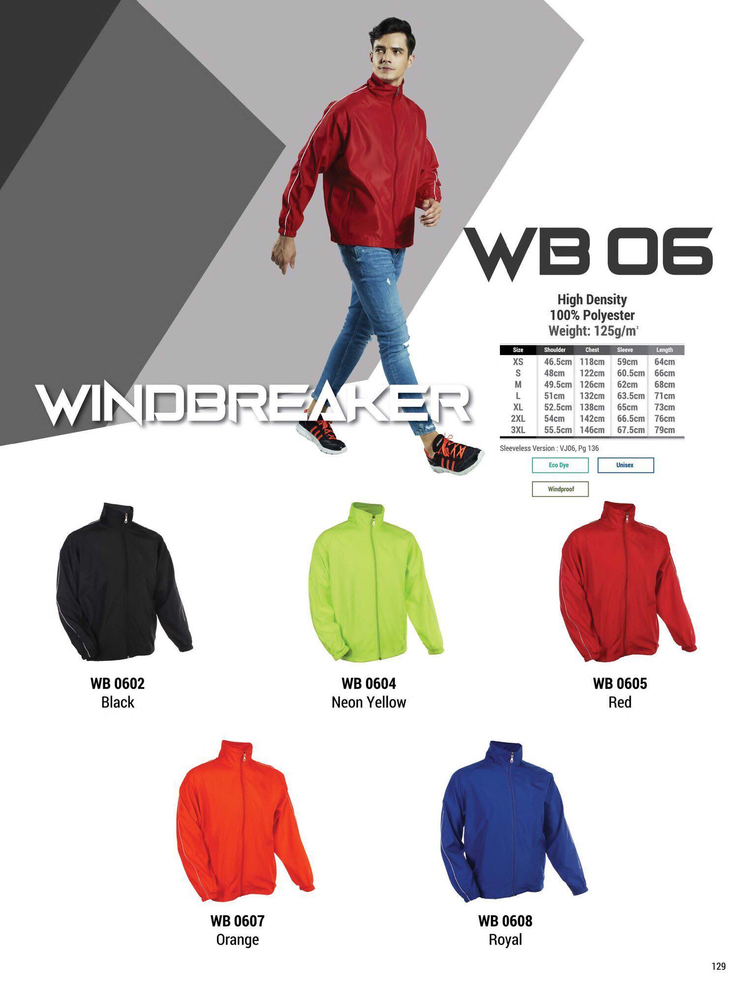 BNIB Customised Personalised Windbreaker Jacket inclusive of courier and NO MOQ