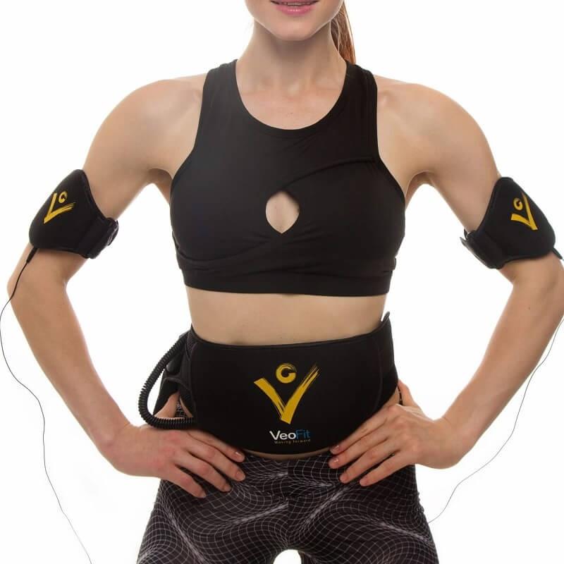 BNIB VEOFIT Ab Toning Belt EMS Electrical Muscle Stimulator Trainer