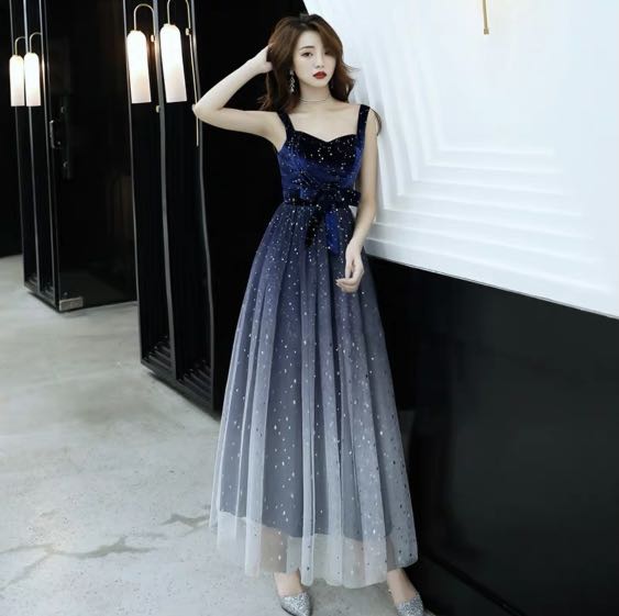 Galaxy gown top