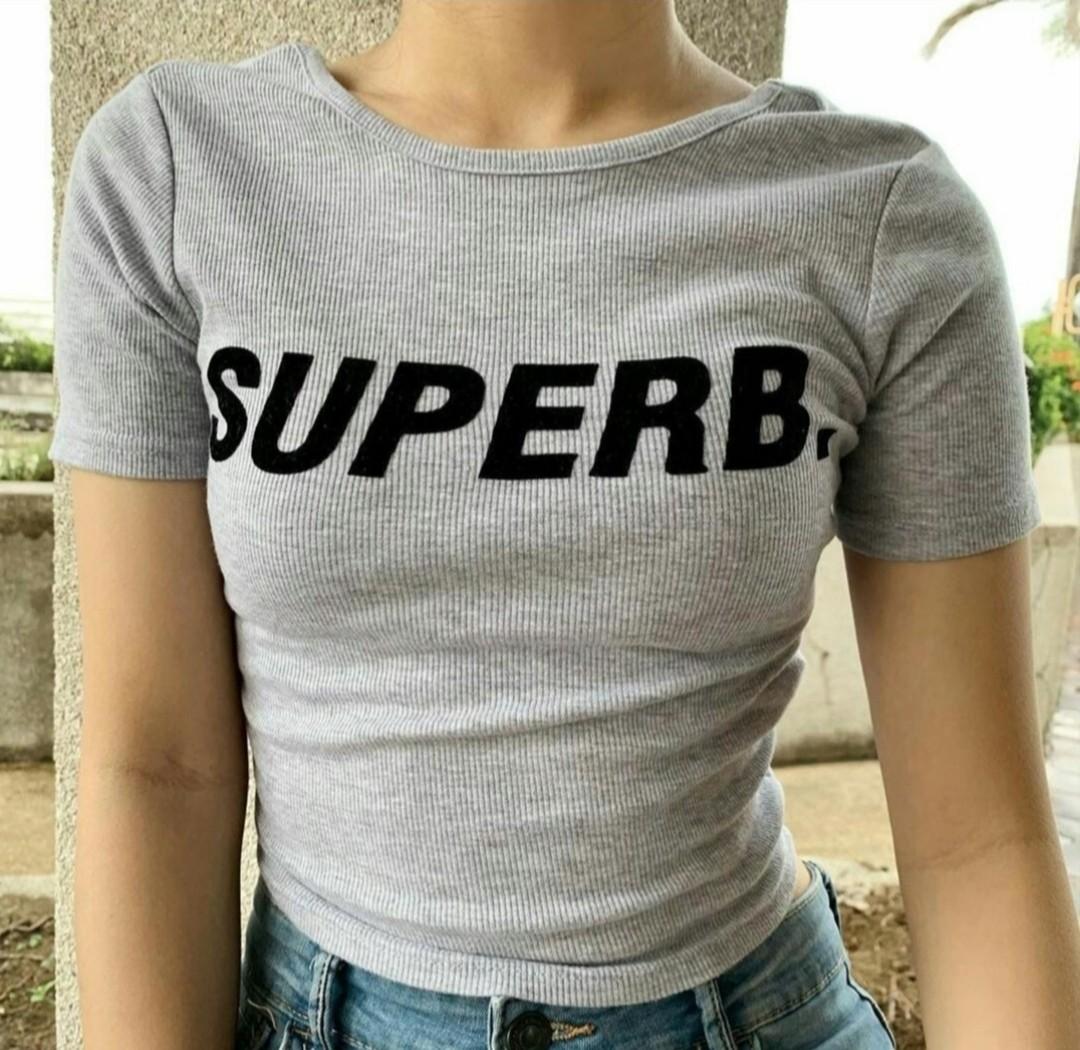 Body Fit Gray Ribbed Crop Top (Category: Shirts) located in Angeles City. Submitted by schinina (Listing ID 1121530506, Image 1). Description: My most Favorite!! Very hard to let go Body Hugging Top, makes you look sexy Best Fit XXS to XS.