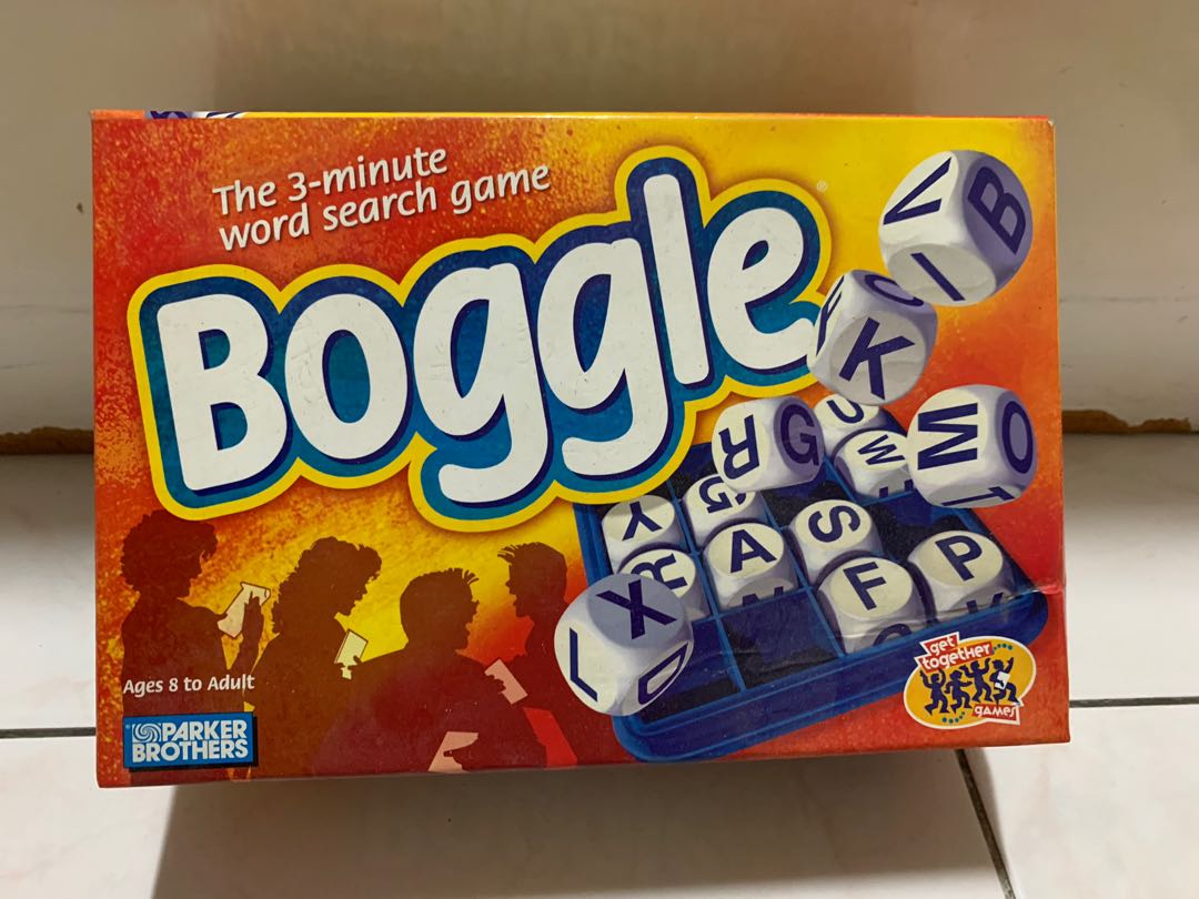 Boggle Game Word Search, Hobbies & Toys, Toys & Games on Carousell