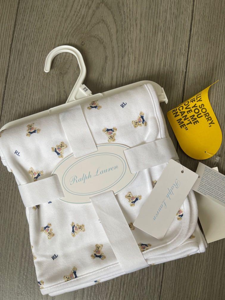 Ralph lauren cheap baby blanket sale