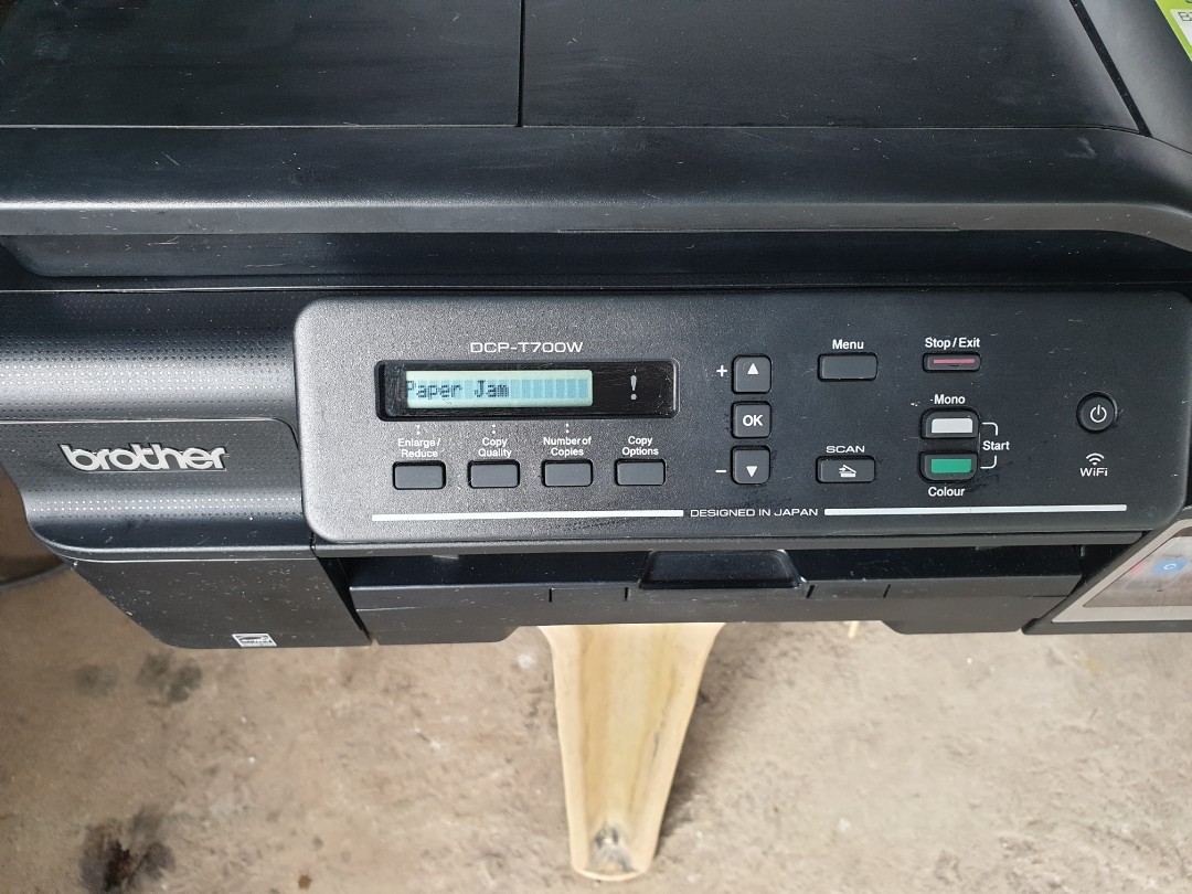 BROTHER DCP T700W all in 1 PRINTER PAPER JAM ISSUE., Computers & Tech
