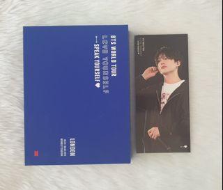 BTS Love Yourself Speak Yourself London DVD with Jungkook Bookmark
