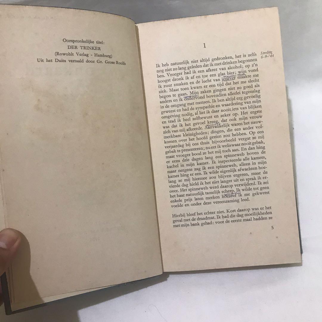 Buku Bahasa Belanda De Dronkaard Hand Fallada, Buku & Alat Tulis, Buku di Carousell Buku Bahasa Belanda De Dronkaard Hand Fallada, Buku & Alat Tulis, Buku di Carousell