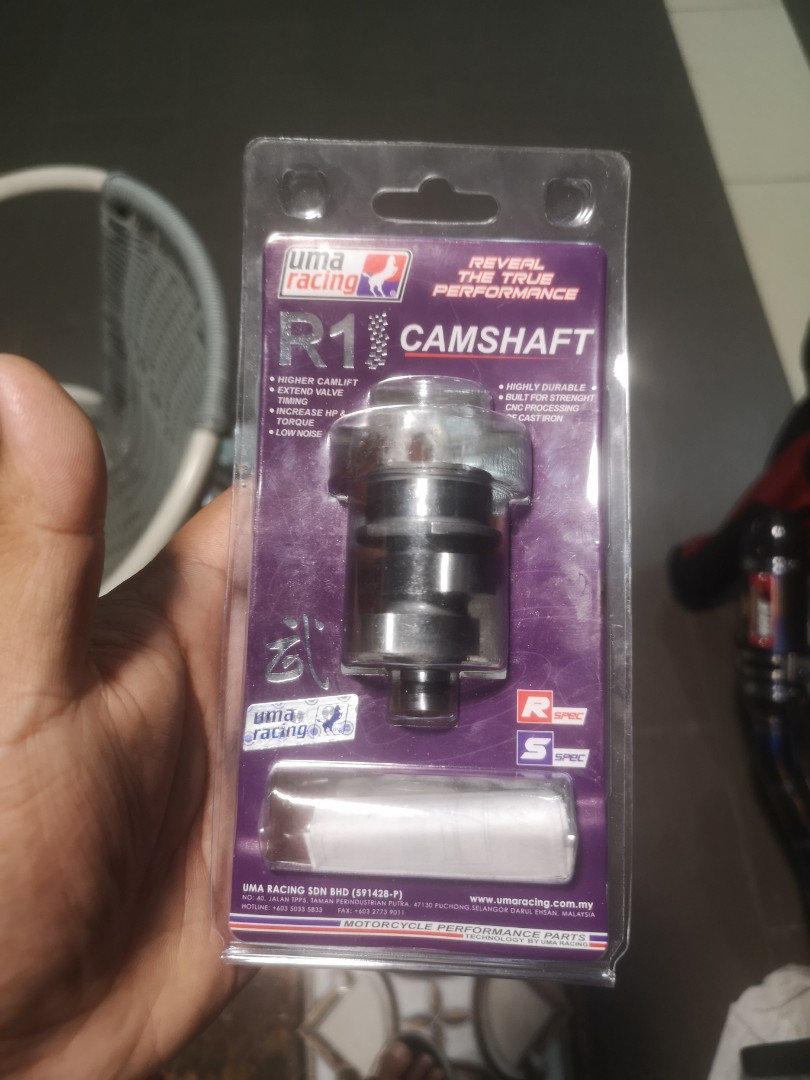 Camshaft Uma Racing R1 LC135 /Y15ZR Baru, Auto Accessories on Carousell