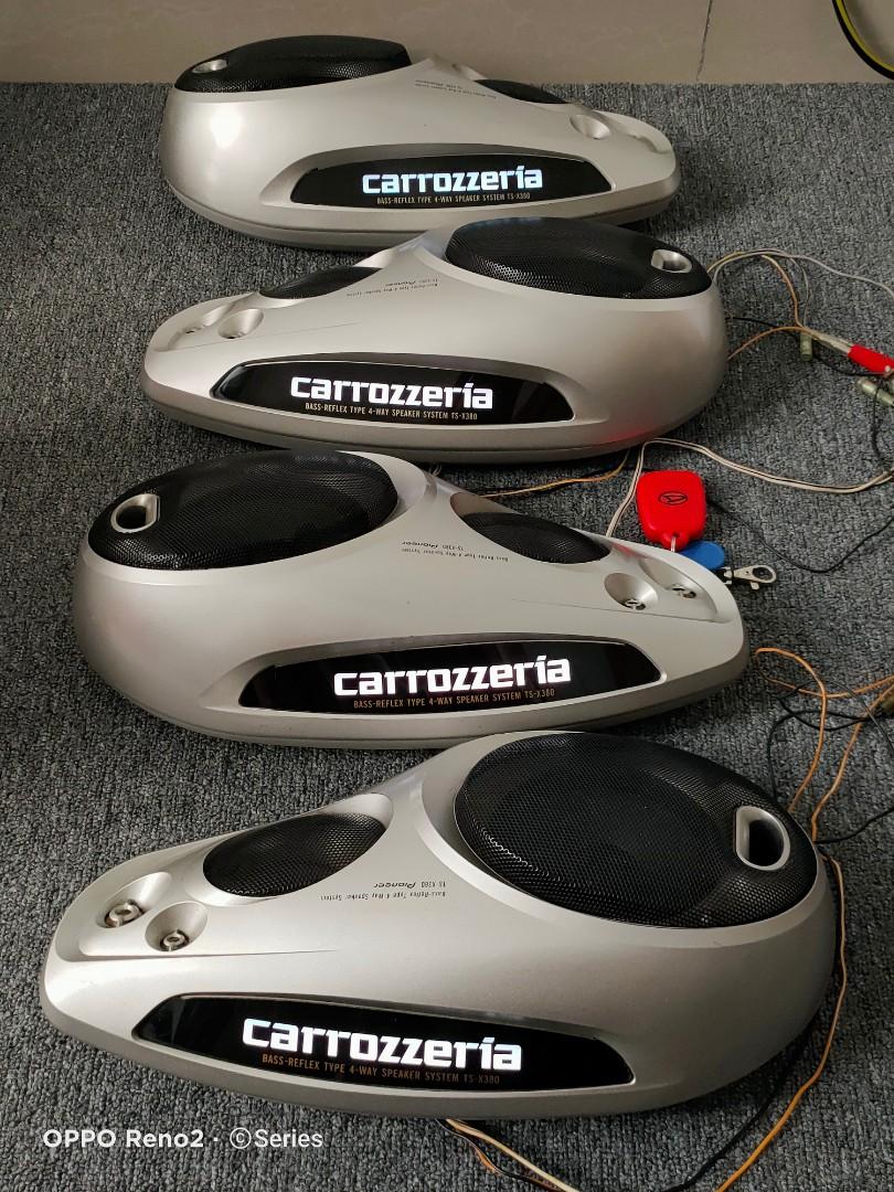 Carrozzeria TS-X380 Standing type 4way speaker JDM Japan