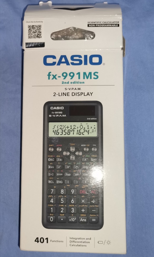Casio fx911ms clearance