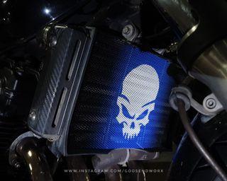 CB400 S4 Spec3/Revo custom radiator guard - Godsendworx - 202110