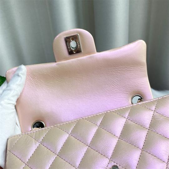 ✖️SOLD!✖️ Chanel 21K Mini Rectangle Flap in Iridescent Pink Lambskin SHW,  Luxury, Bags & Wallets on Carousell