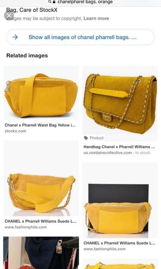 Chanel x Pharrell Williams capsule bodybag yellow, Luxury, Bags