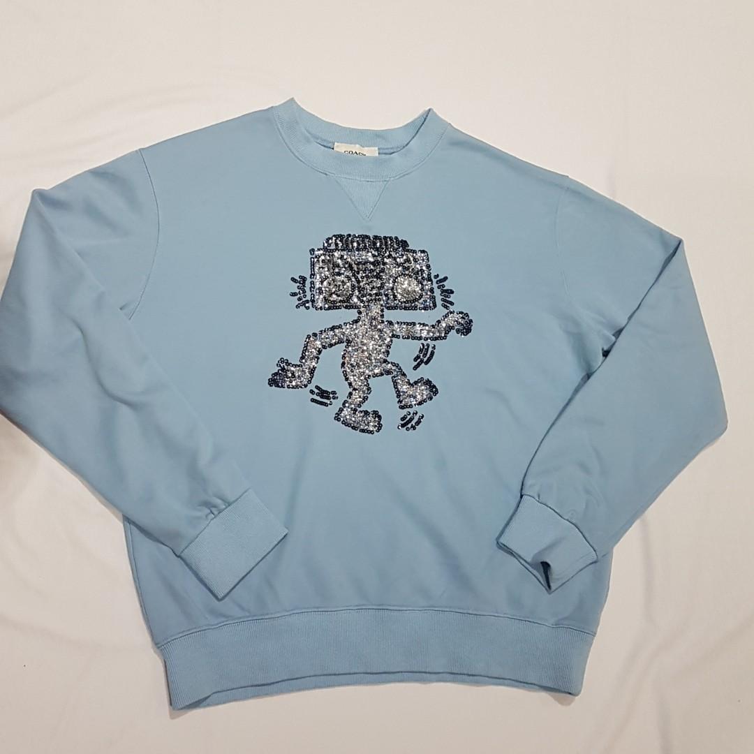 coach crew neck sweater