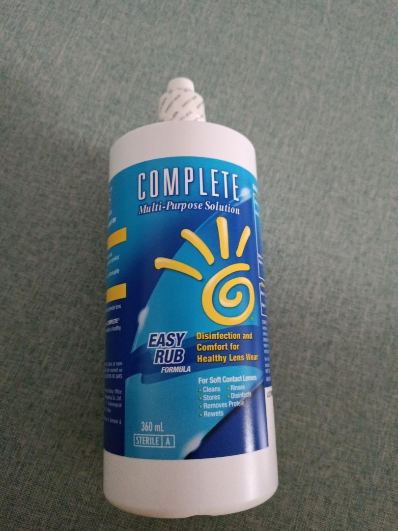 Complete Contact Lens Solution, Beauty & Personal Care, Vision Care on ...