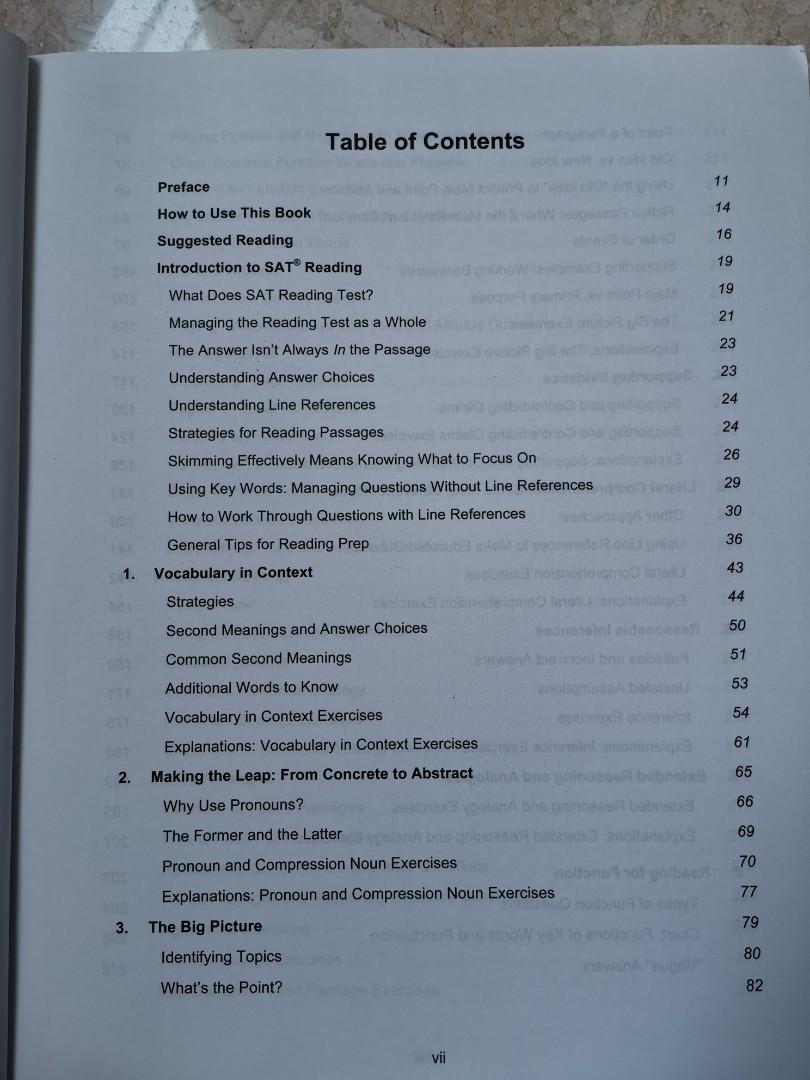 Complete Guide To SAT Reading - The Critical Reader, Hobbies & Toys ...