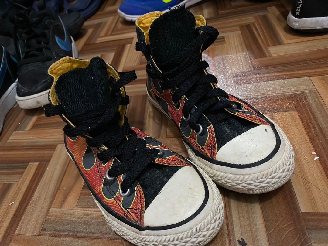 converse black flame