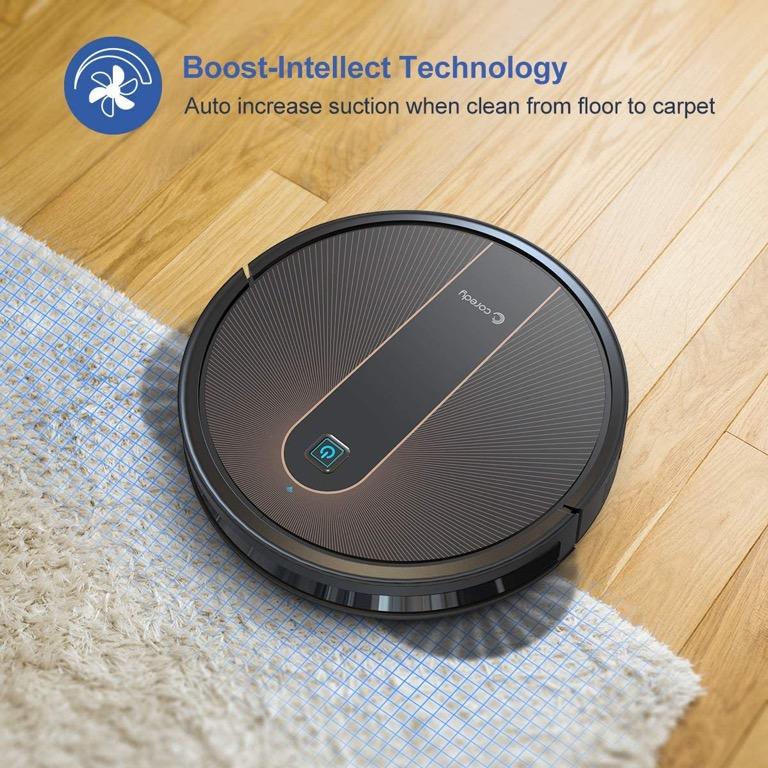Coredy R750 Robot Vacuum Cleaner, Compatible with Alexa, Mopping System