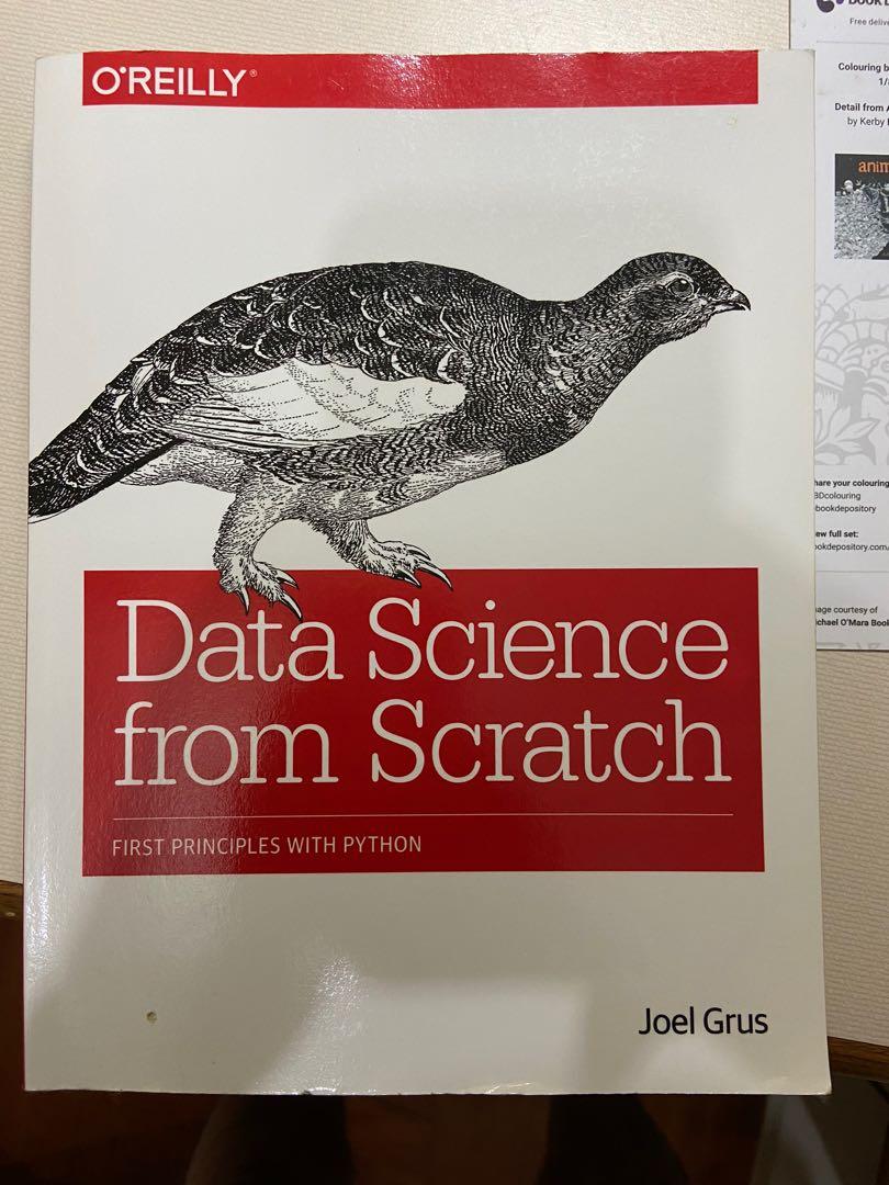 Data Science from Scratch FIRST PRINCIPLES WITH PYTHON, 興趣及遊戲, 書本 & 文具 ...