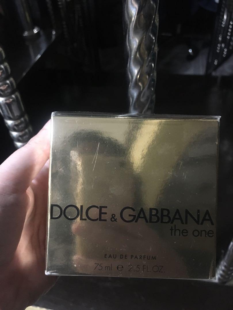 D&G The One Eau De Parfum 75ml, Beauty & Personal Care, Fragrance & Deodorants on Carousell