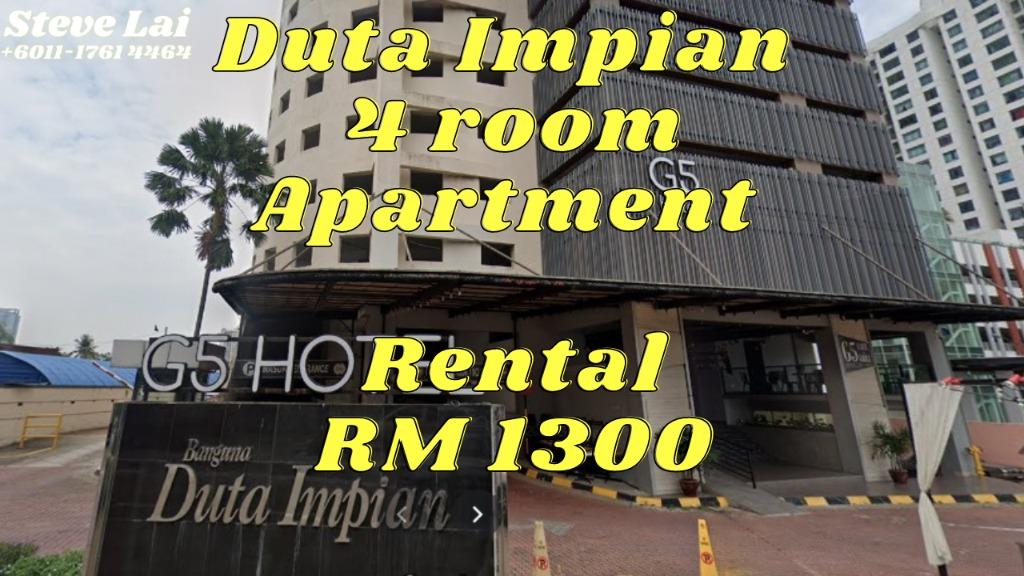 Duta Impian 4 Room Apartment Jb Town Jalan Dato Abdullah Tahir Property Rentals On Carousell