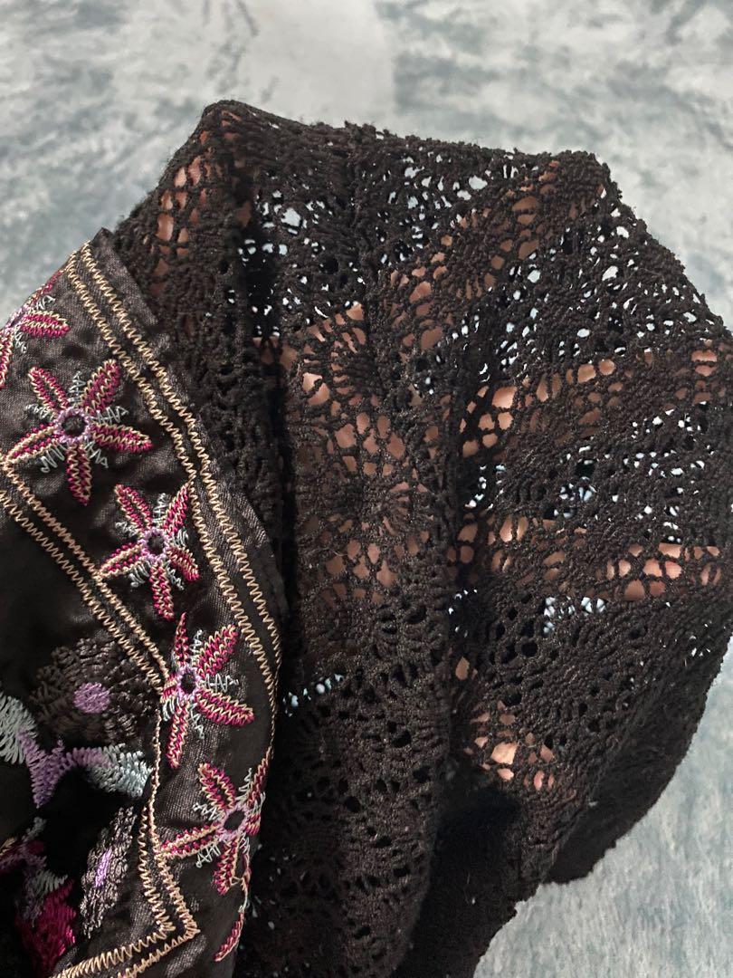 Embroidery Cover up, Women's Fashion, Watches & Accessories, Other