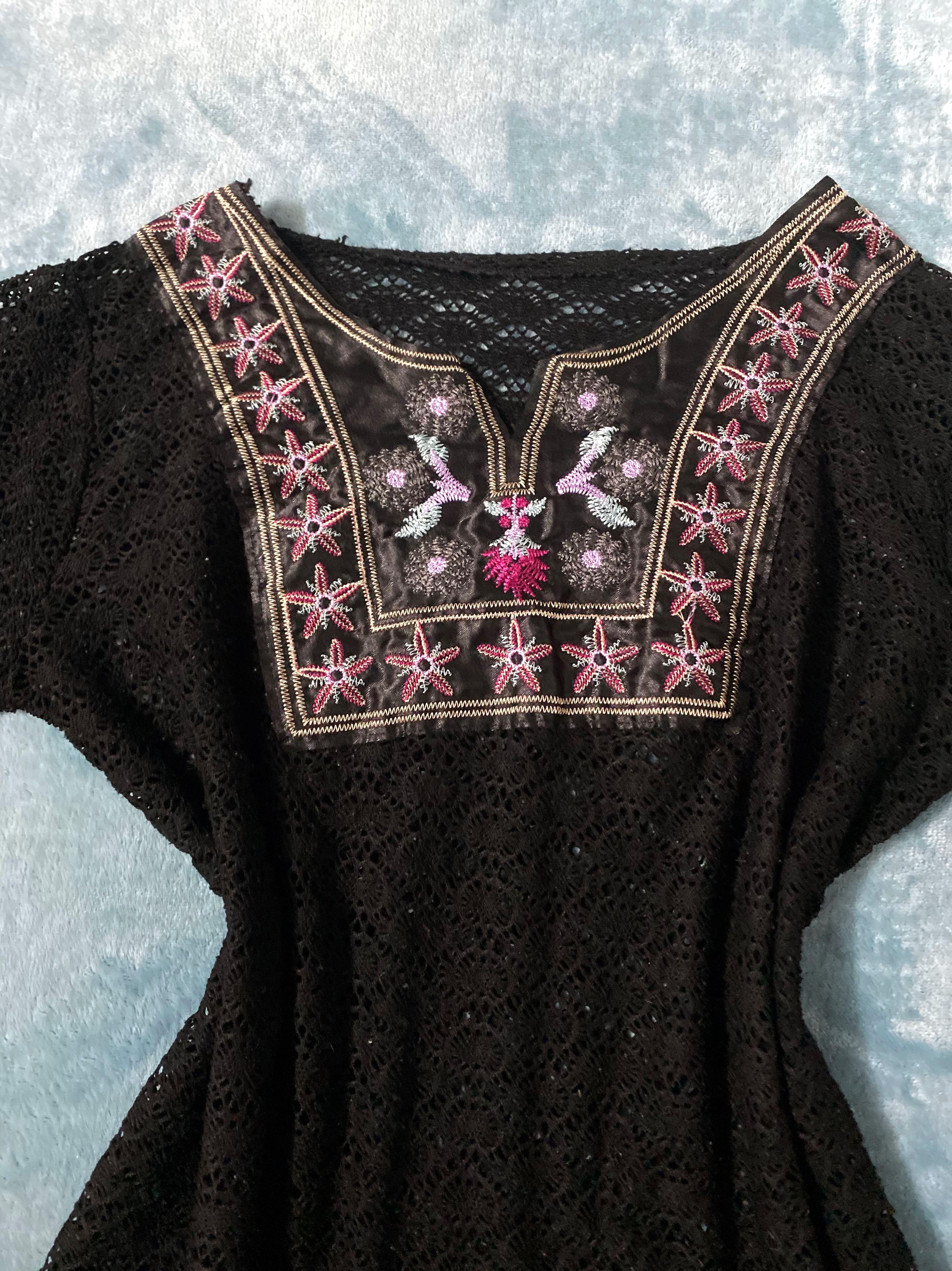 Embroidery Cover up, Women's Fashion, Watches & Accessories, Other