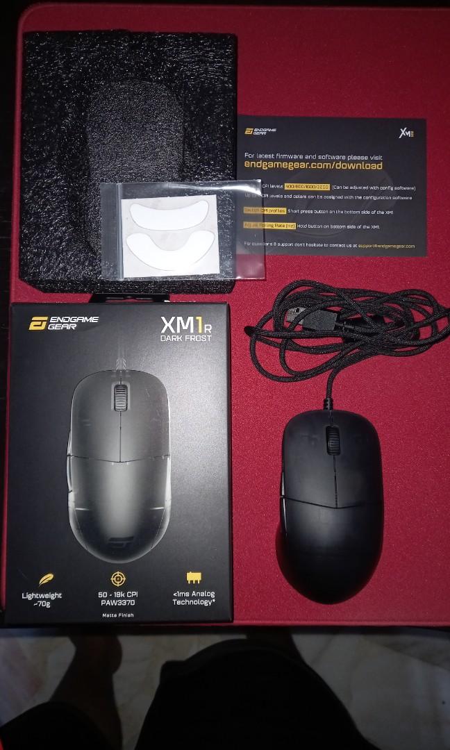 Endgame Gear Xm1r Dark Frost Computers Tech Parts Accessories Mouse Mousepads On Carousell