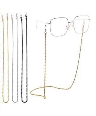 Men's eyeglass holder clearance necklace